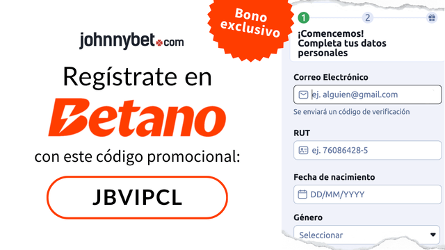 código bonus de betano chile activo hoy