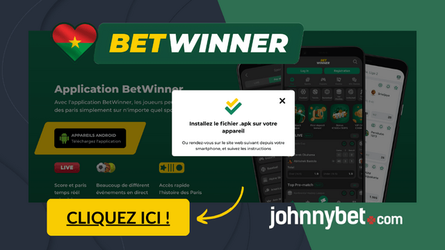 appli Betwinner BF telecharger