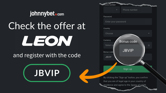 leonbet bonus code registration