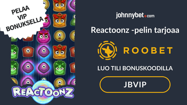 reactoonz oikean rahan peli