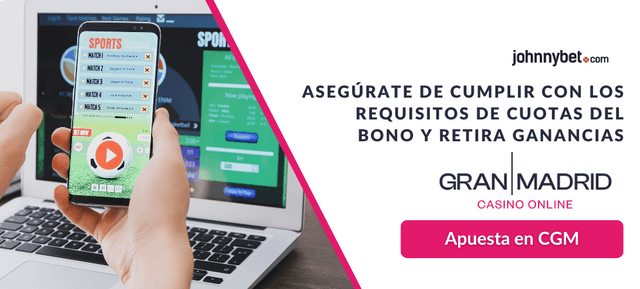 bono apuestas deportivas casino gran madrid españa requisitos