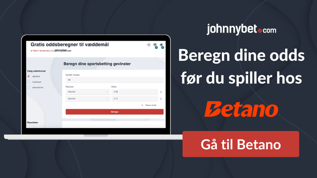 gratis oddslommeregner