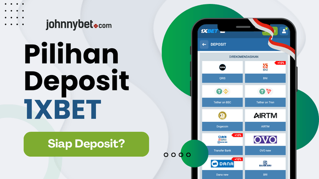 cara deposit 1xbet