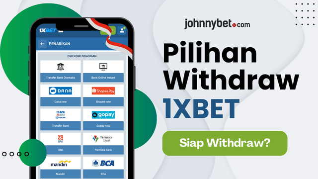 cara withdraw 1xbet