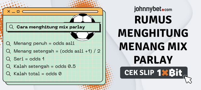 cara hitung odds menang mix parlay