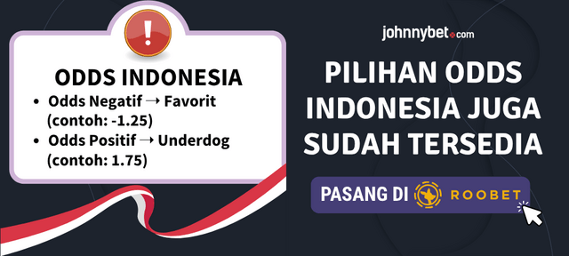 penjelasan odds positif dan negatif indonesia