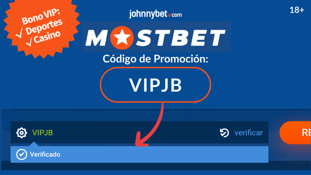 código de promoción MostBet registro