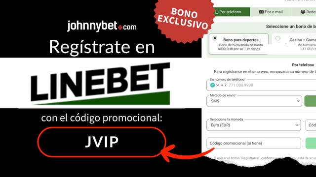 Linebet código promocional 2026
