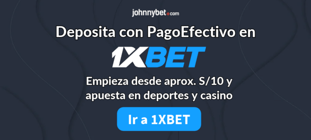 PagoEfectivo apuestas online Perú