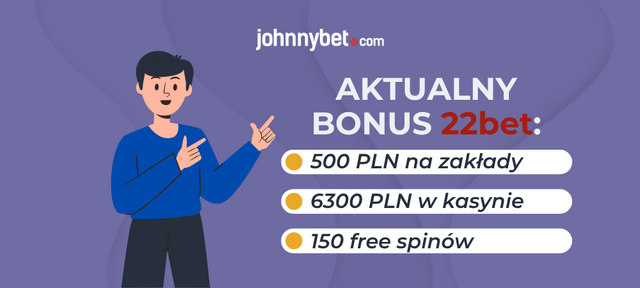 22bet kod promocyjny 2026