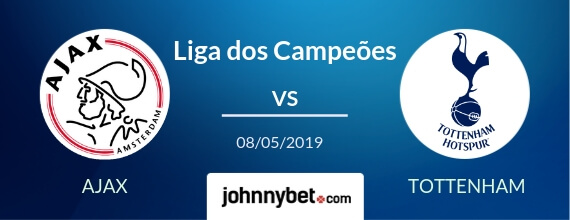 ajax vs tottenham ao vivo online