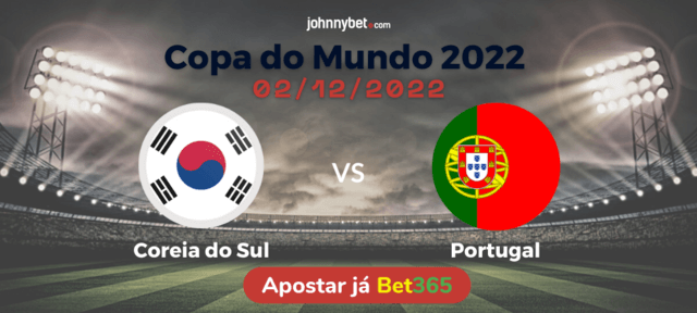 prognóstico Portugal vs Coreia do Sul