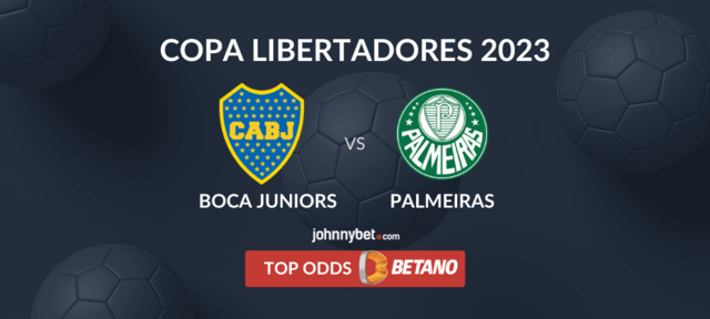 Boca Juniors x Palmeiras odds para apostas