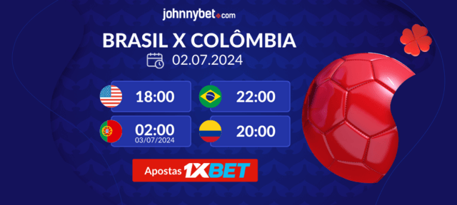vencedor Brasil vs Colombia odds