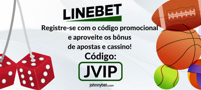 registro com o código promocional linebet jvip