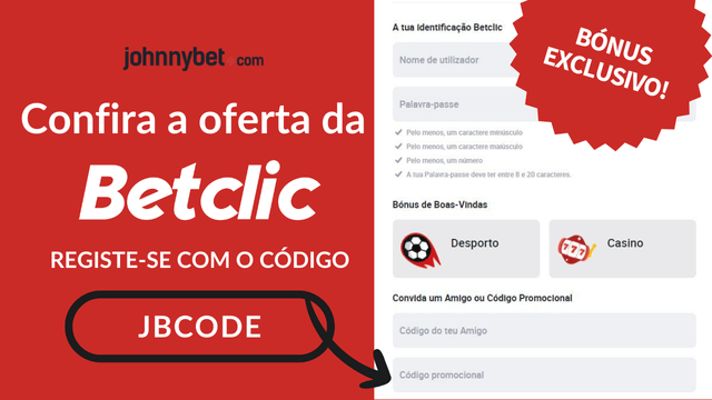 betclic código promocional