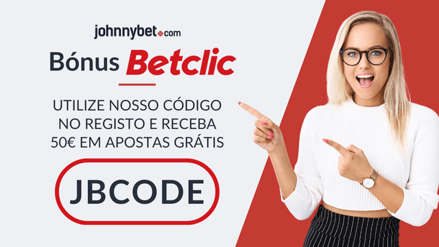 registo com o código promocional Betclic