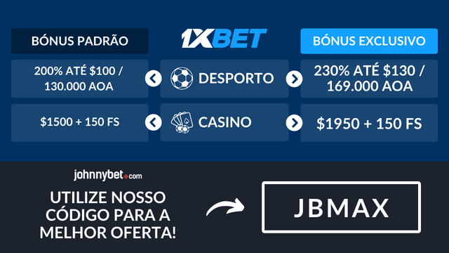 ofertas exclusivas com o codigo promocional 1xbet 