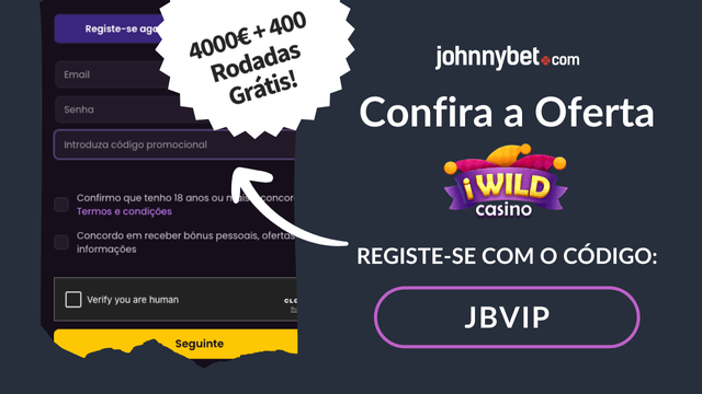 iwild casino código promcocional