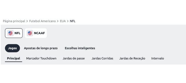 odds atuais para mercados de apostas na nfl