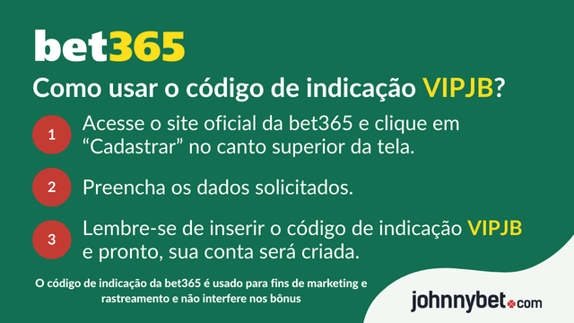 codigo de indicação bet365 2026