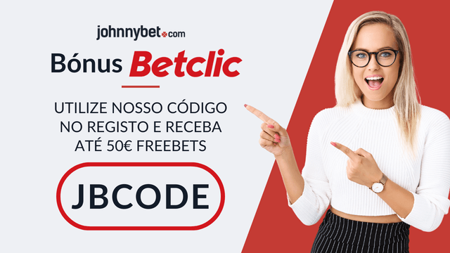 registo com o código promocional Betclic