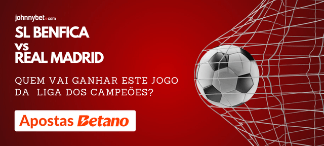 odds de apostas para jogo benfica vs real madrid champions league