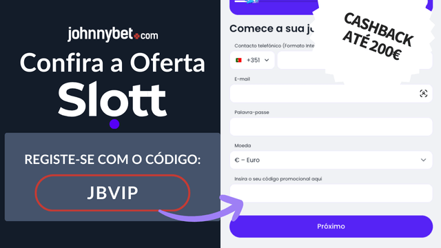 slott código promocional