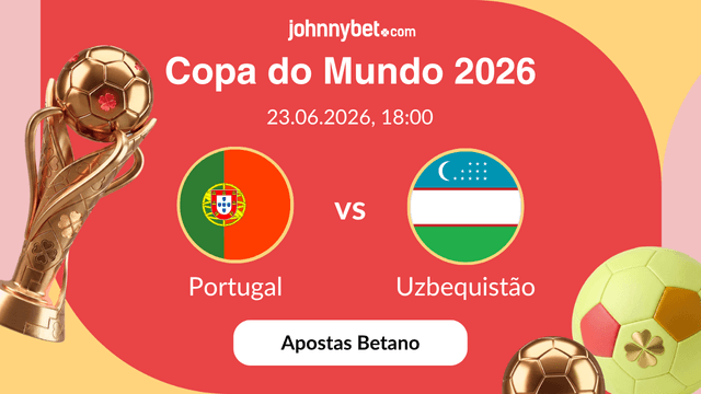 odds de apostas para o jogo portugal x uzbequistao 