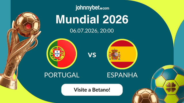 Copa do Mundo 2026 Portugal vs Espanha apostas