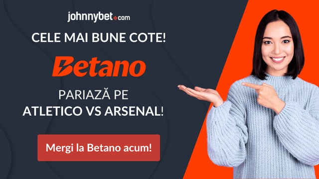pariuri atletico madrid - arsenal cote
