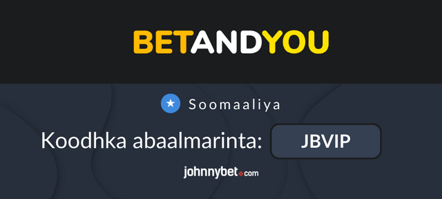 BetAndYou koodhka abaalmarinta ee loo baahan yahay si aad isu diiwaangeliso