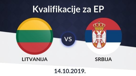Litvanija-Srbija kladionica, kvote, tipovi, prenos