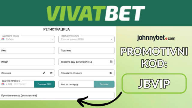 registracija na Vivatbet