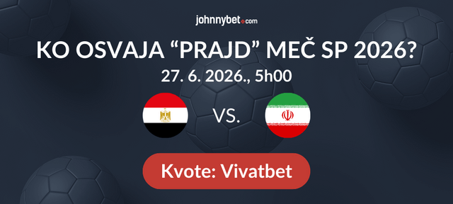 kvote na prajd utakmicu Egipat - Iran 