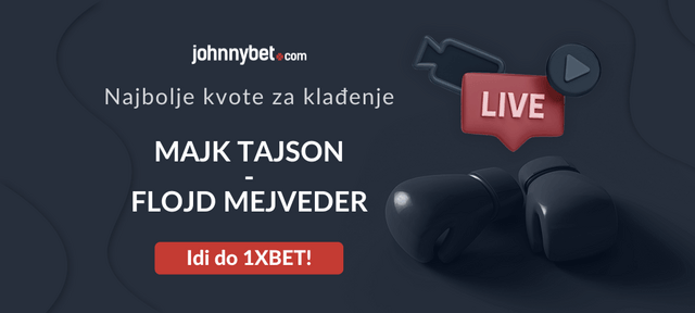 Tajson - Mejveder kvote za kladjenje