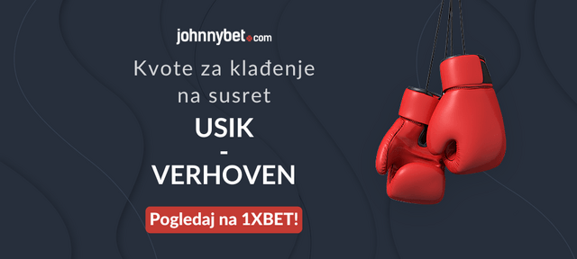 klađenje na borbu Usik - Verhoven