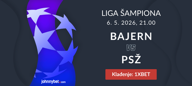 kladjenje na meč Bajern - PSŽ