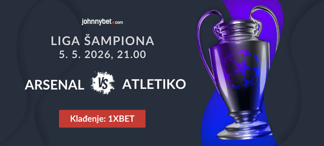 Arsenal - Atletiko kvote za kladjenje
