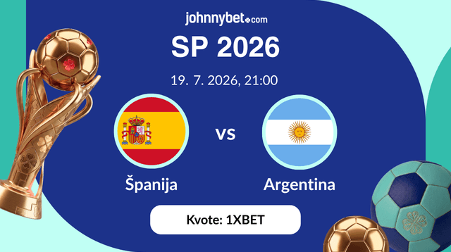 Španija - Argentina kladjenje
