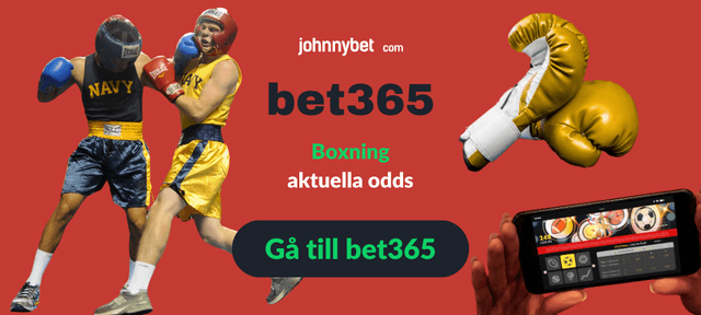 bet365 boxning odds