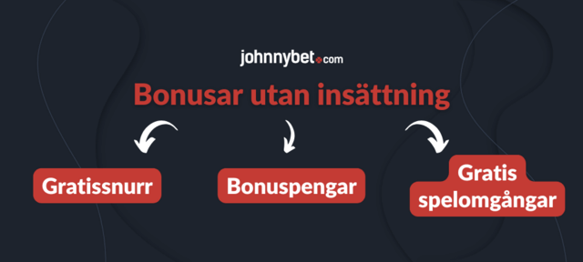 typer av gratisbonusar