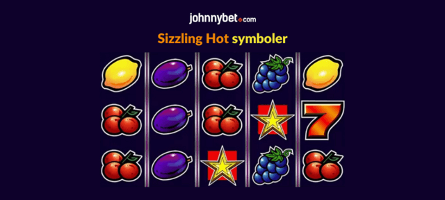 sizzling hot alla symboler