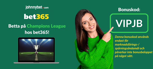 spela pa champions league med koden hos bet365