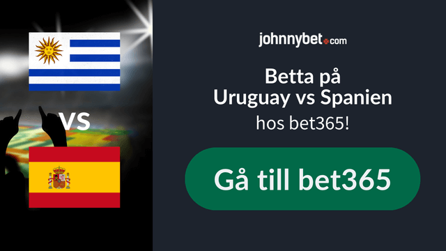 spela pa uruguay vs spanien