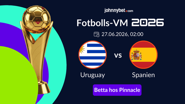 spela pa uruguay vs spanien