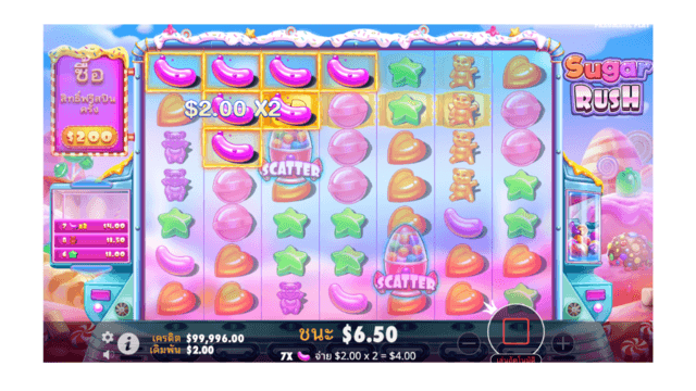 Sugar Rush เล่นฟรี