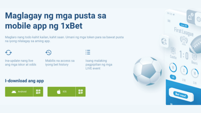 mobile app ng 1XBET