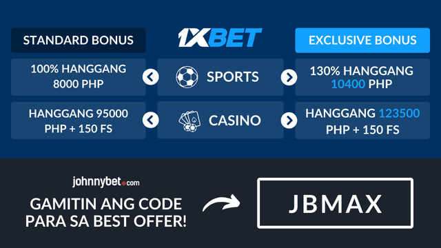 1xbet exclusive bonus philippines