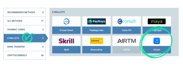 1xbet gcash payment method